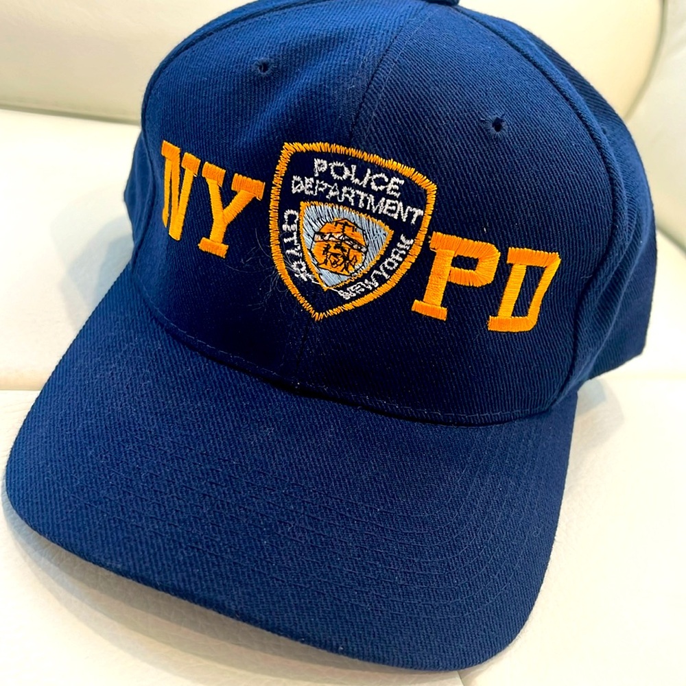 NWOT NYPD Navy Hat 🧢 with adjustable Velcro strap in back